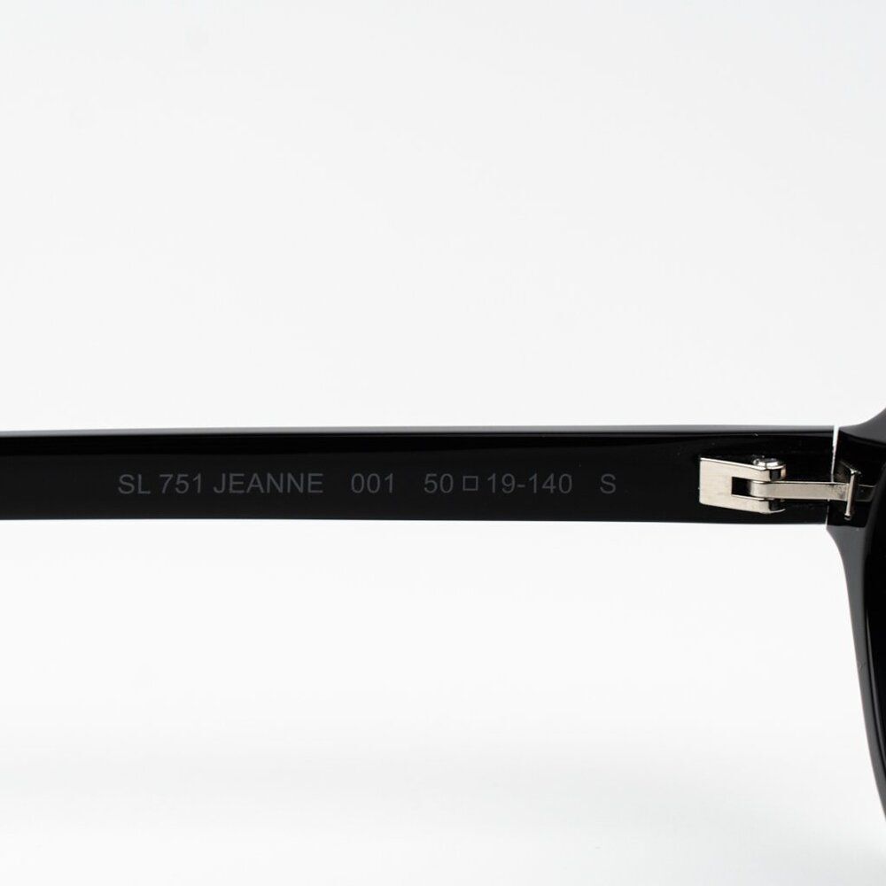 Saint Laurent Women Sunglasses Black Oval SL751 JEANNE 001 BRAND NEW - Picture 11 of 17